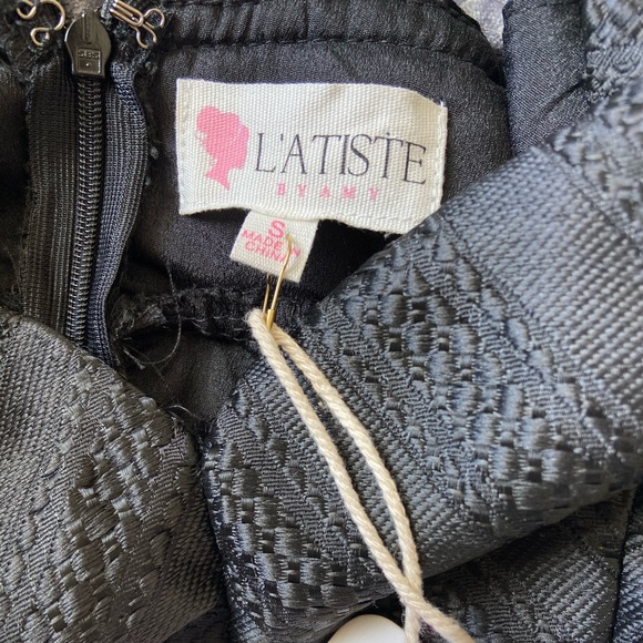 NWT L’ATISTE by Amy Sexy Fitted Dress Size S - Picture 4 of 6